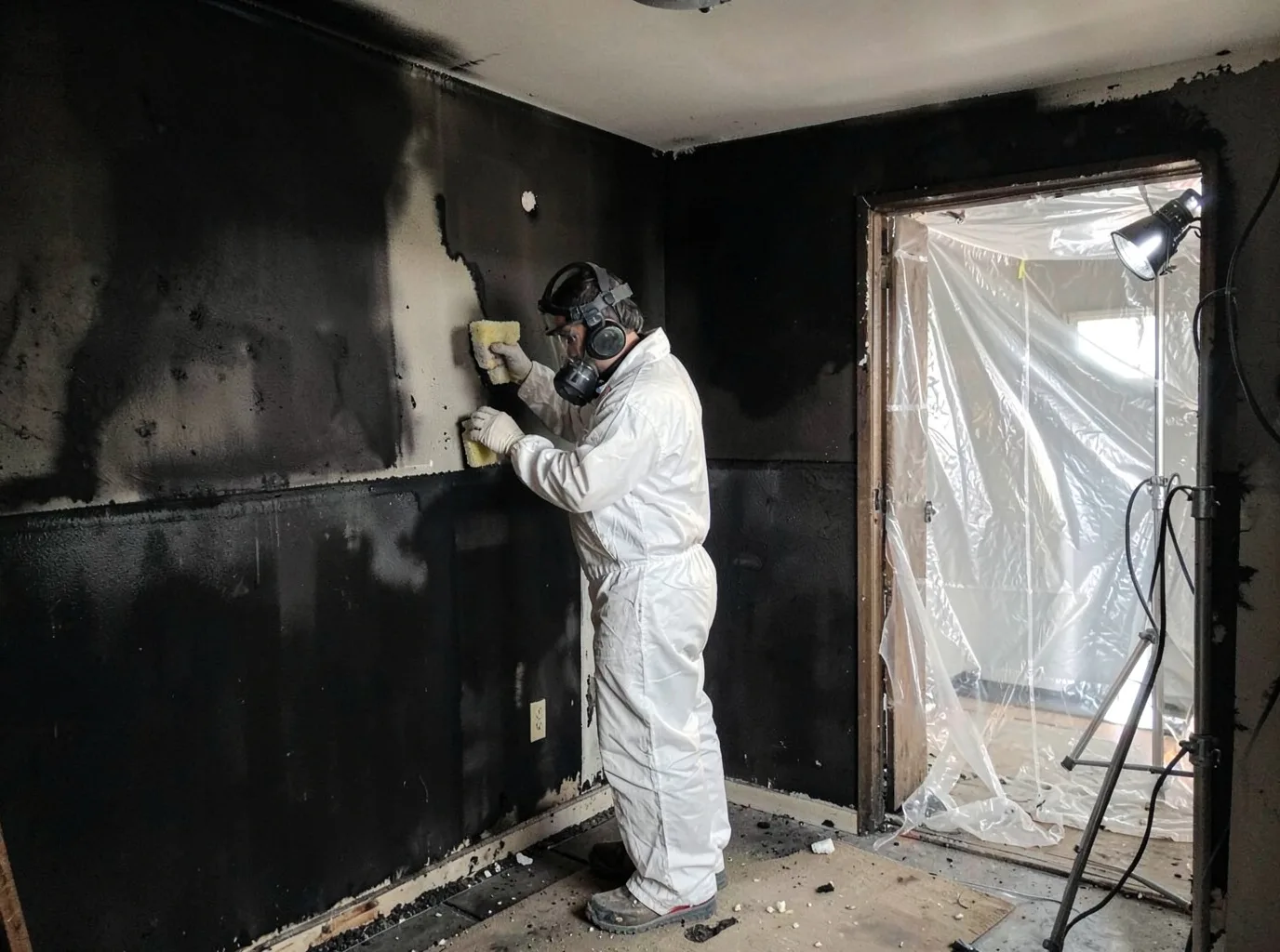 Fire Damage Restoration company in Guernsey, IA